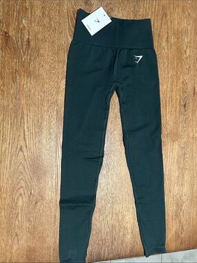 Gymshark Green Vital Seamless Leggings - New with Tag